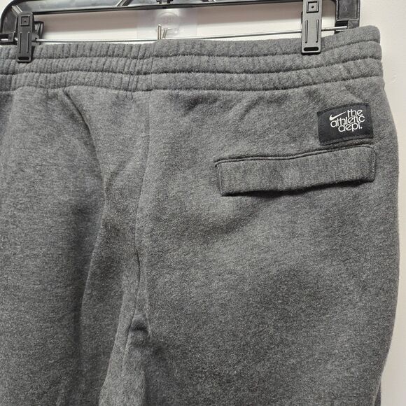 Nike Men's Club Classic Sweatpants Dark Gray Sz Small Straight Leg Joggers Logo - Picture 6 of 11